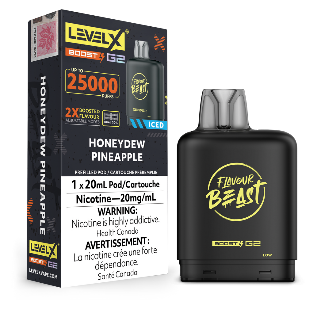 Level X BOOST G2 25k - Honeydew Pineapple