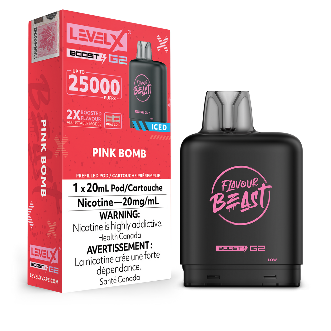 Level X BOOST G2 25k - Pink Bomb