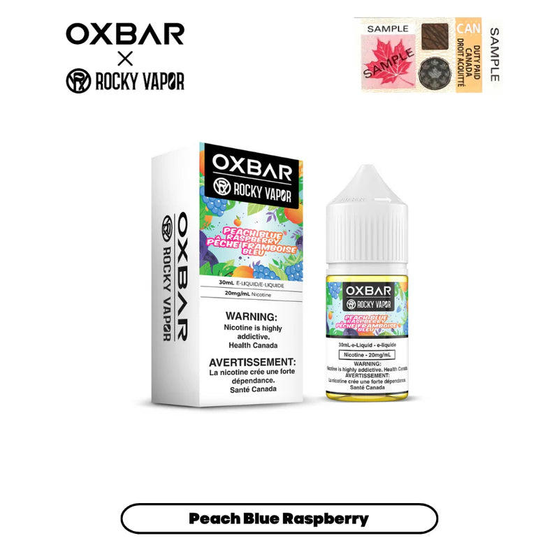 OXBAR E-Liquid - Peach Blue Raspberry