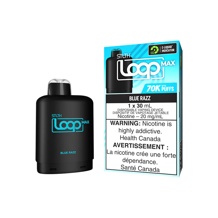 Loop Max 70k Blue Razz