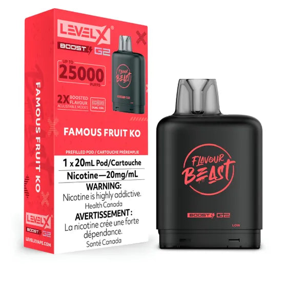 Level X BOOST G2 25k - Famous Fruit KO