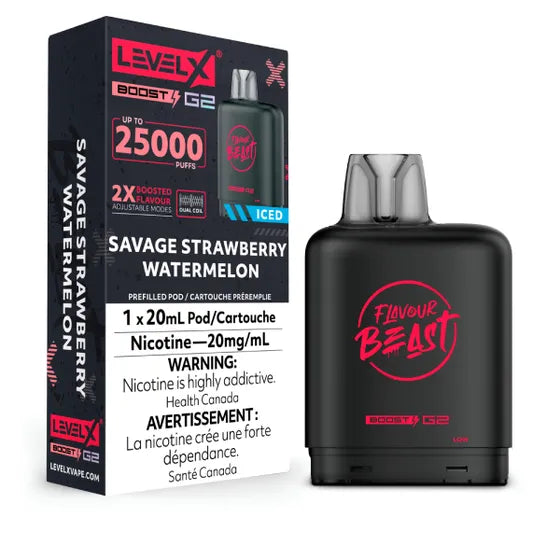 Level X BOOST G2 25k - Savage Strawberry Watermelon